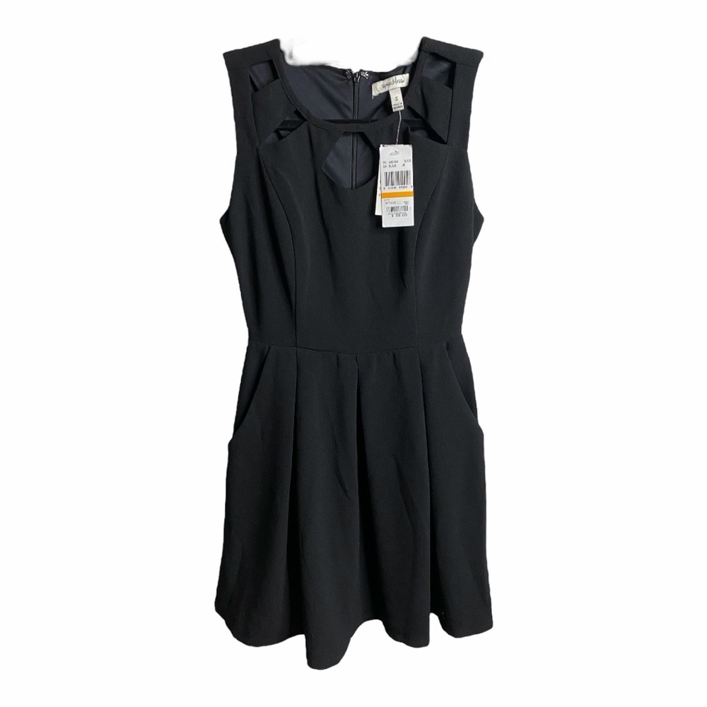Speechless Black Cutout Mini Dress